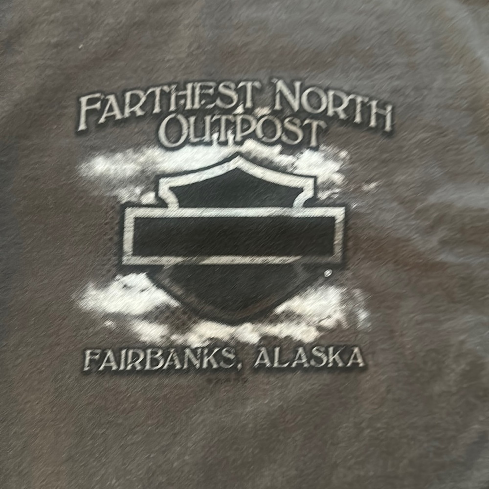 Harley Davidson T-shirt Fairbanks Alaska
